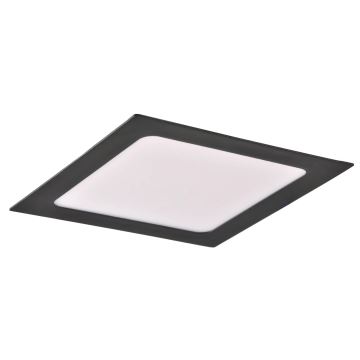 Corp de iluminat LED încastrat RIGEL LED/10W/230V 4000K 16,8x16,8 cm negru
