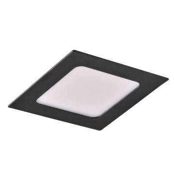 Corp de iluminat LED încastrat RIGEL LED/4,8W/230V 4000K 11,8x11,8 cm negru