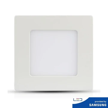 Corp de iluminat LED încastrat SAMSUNG CHIP LED/12W/230V 6400K pătrat