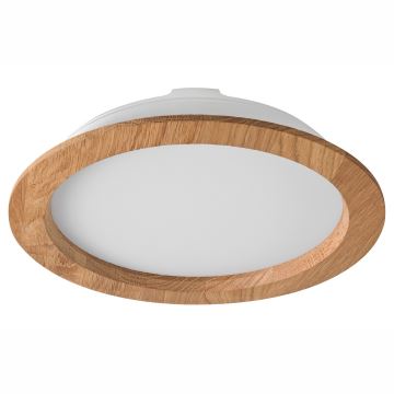 Corp de iluminat LED încastrat WOODY SPOT LED/23,5W/230V 4000K stejar ø 23,5 cm