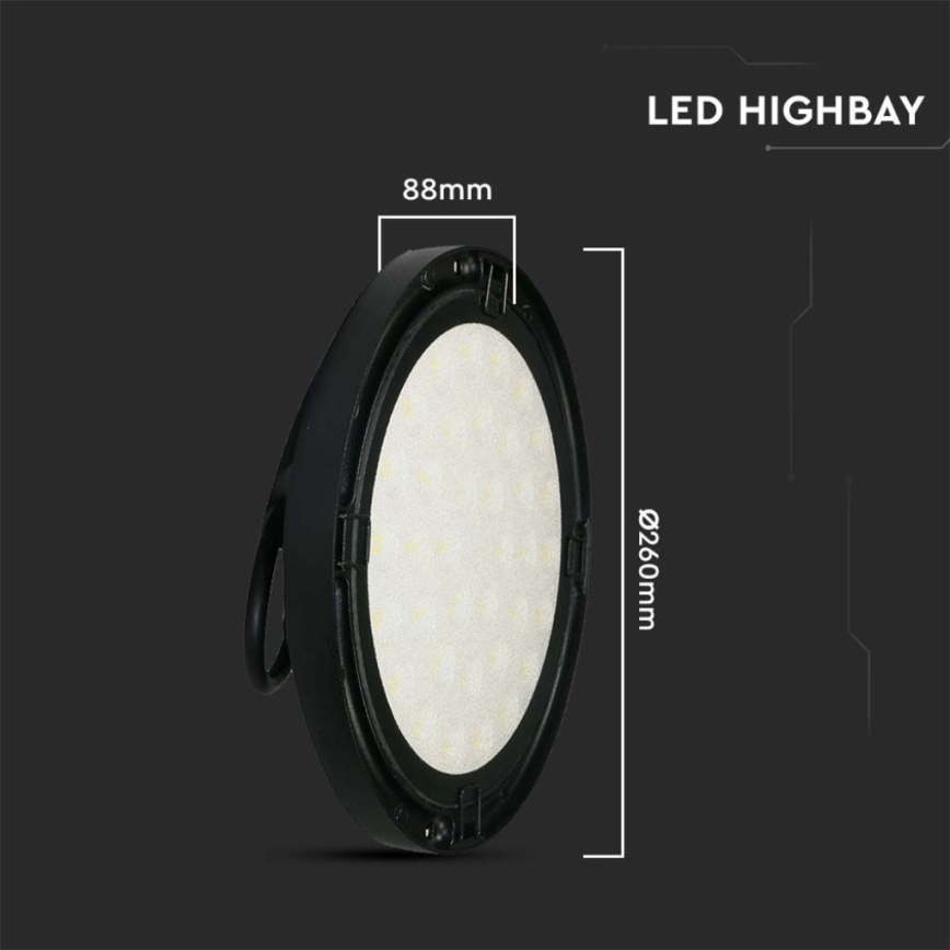 Corp de iluminat LED industrial High Bay LED/150W/230V IP65 6500K