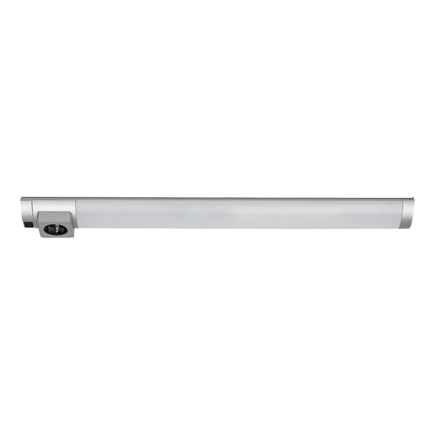 Corp de iluminat LED pentru corpuri de bucătărie, cu priză Rabalux LED/8W/230V 4000K 68 cm crom mat