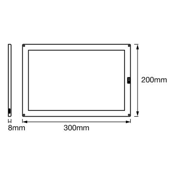 Corp de iluminat LED pentru mobilier cu senzor CABINET LED/14W/230V Ledvance