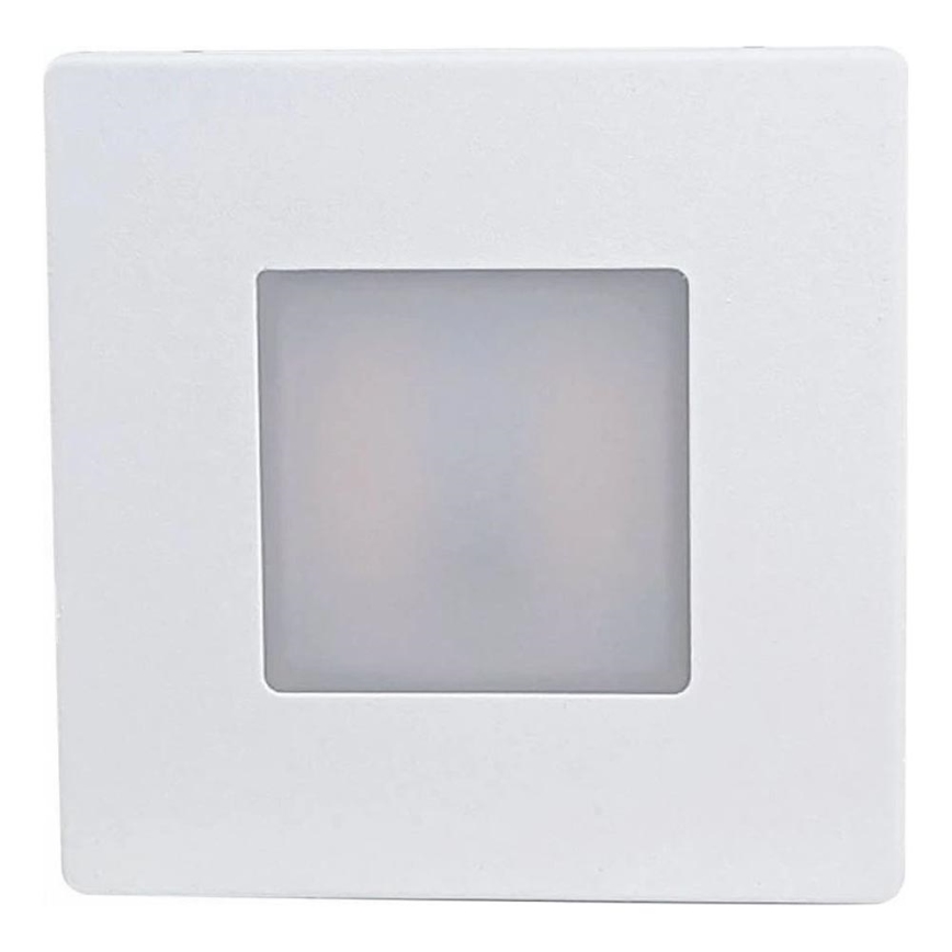 Corp de iluminat LED pentru scări de exterior LED/1,7W/230V 3000/4000/6000K IP54 alb