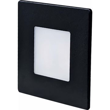 Corp de iluminat LED pentru scări de exterior LED/1,7W/230V 3000/4000/6000K IP54 negru