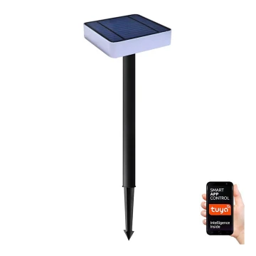 Corp de iluminat LED RGB solar dimabil cu senzor NEO LITE LED/1W/5V pătrat IP54 Tuya Immax NEO 07911L