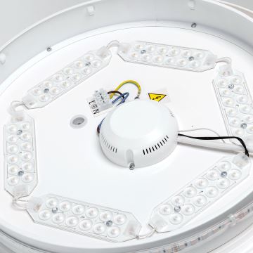 Corp de iluminat LED RGBW dimabil pentru baie Aigostar LED/39W/230V 50 cm Wi-Fi