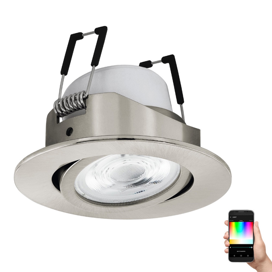 Corp de iluminat LED RGBW încastrat dimabil LED/5W/230V ZigBee Eglo