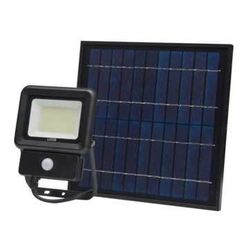 Corp de iluminat LED solar cu senzor LED/30W/3,7V 6500K IP65