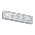 Corp de iluminat LED tactil de orientare LERO LED/0,18W/3xAAA argintiu Briloner 2689-034