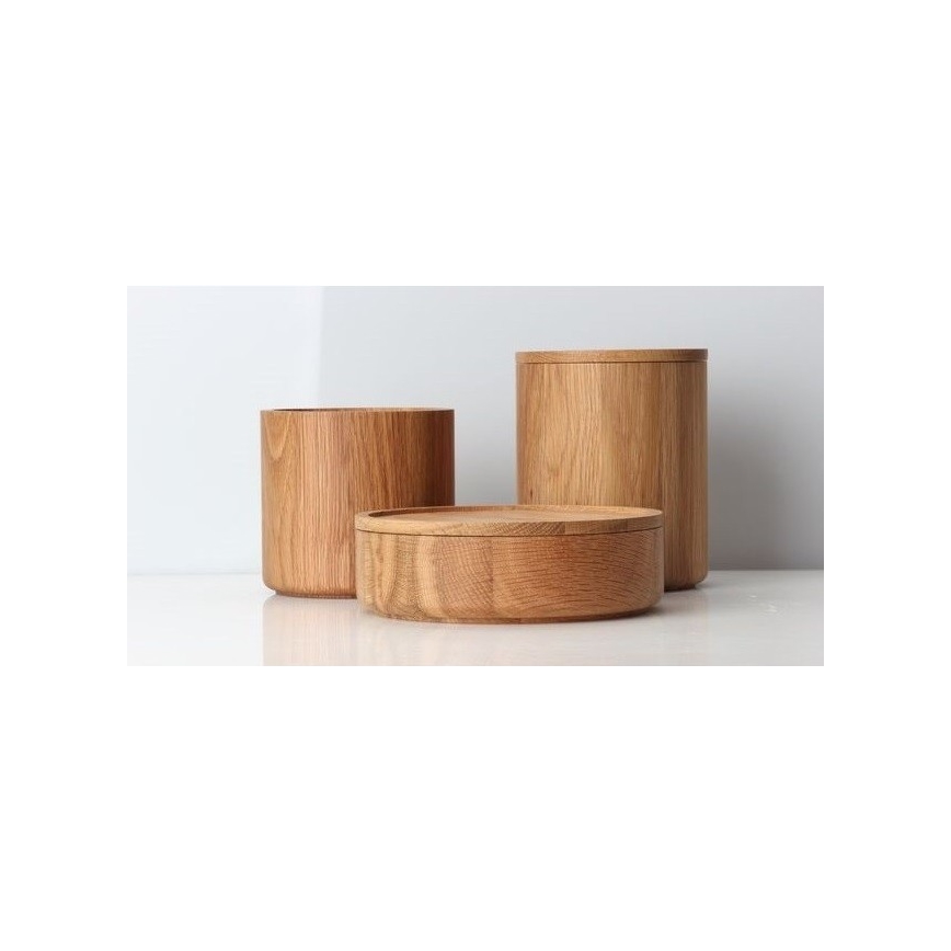 Cutie din lemn 19x6 cm stejar Continenta C4171