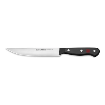 Cuțit de bucătărie GOURMET 16 cm negru Wüsthof