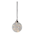 Decorațiune LED de Crăciun 15xLED/0,012W/4,5/230V d. 10 cm Eglo