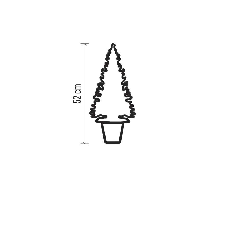 Decorațiune LED de Crăciun 20xLED/3xAA