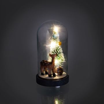 Decorațiune LED de Crăciun 3xLED/1xCR2032 alb cald