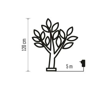 Decorațiune LED de Crăciun de exterior 192xLED/4,5W/230V IP44