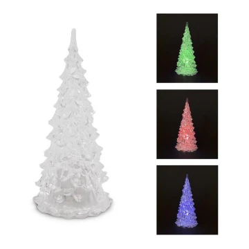 Decorațiune LED de Crăciun LED/3xAG10 22cm multicoloră