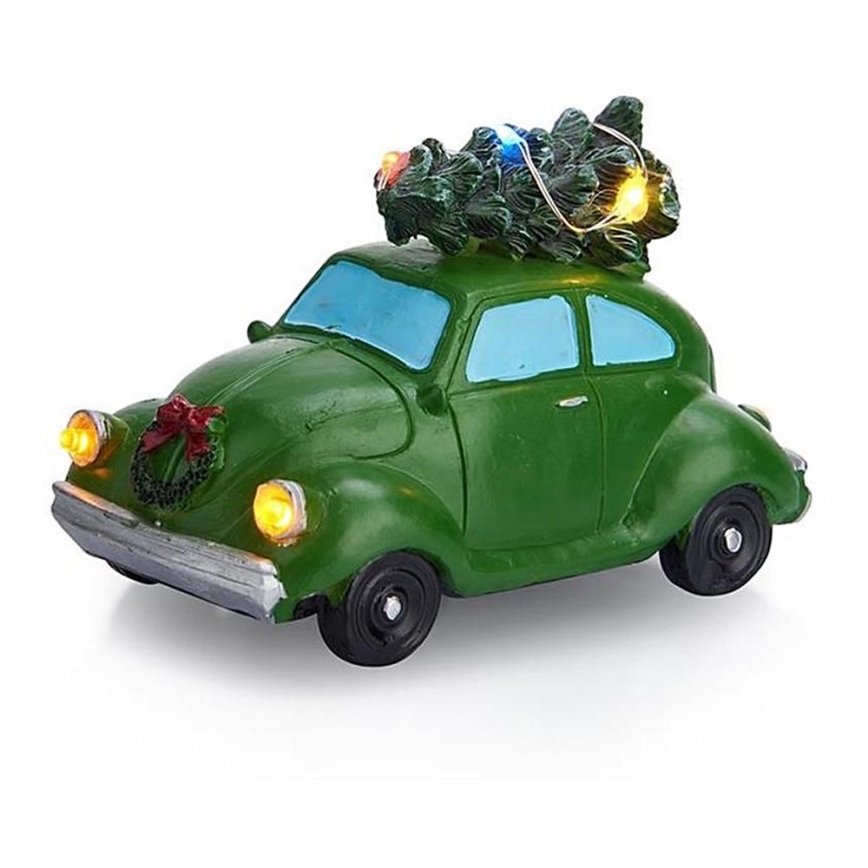 Decorațiune LED de Crăciun Markslöjd 705140 MINICAR 6xLED/0,06W/2xAAA