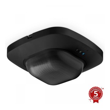 Detector de prezență IR Quattro HD 24m COM1 negru Steinel 068608