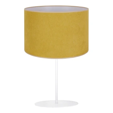 Duolla - Lampă de masă BRISTOL 1xE14/15W/230V galbenă/albă