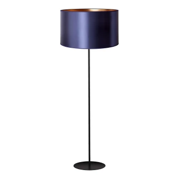 Duolla - Lampadar CANNES 1xE27/15W/230V 45 cm albastru/cupru/negru