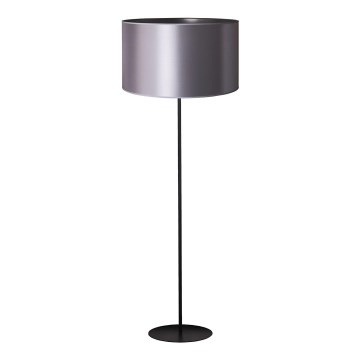 Duolla - Lampadar CANNES 1xE27/15W/230V 45 cm argintiu/negru