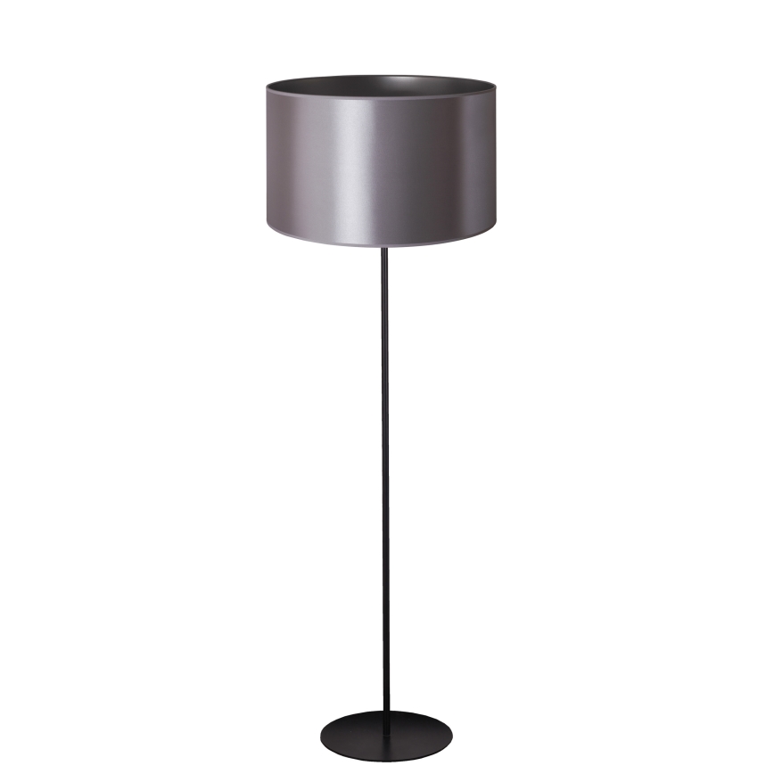 Duolla - Lampadar CANNES 1xE27/15W/230V 45 cm argintiu/negru