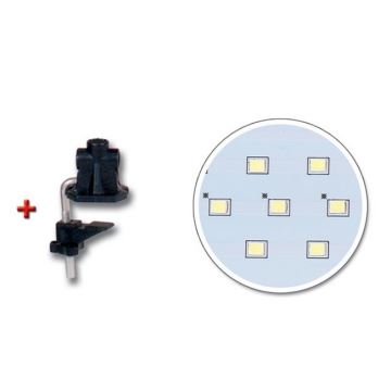 Ecolite LBL1207-BI - LED Lampă de masă dimmabilă MATRIX LED/10W/230V