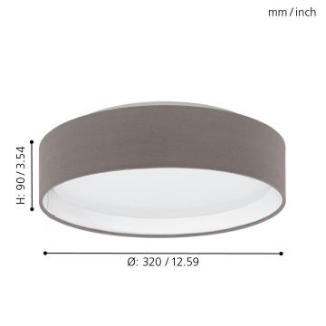 Eglo - LED Plafoniera LED/11W/230V