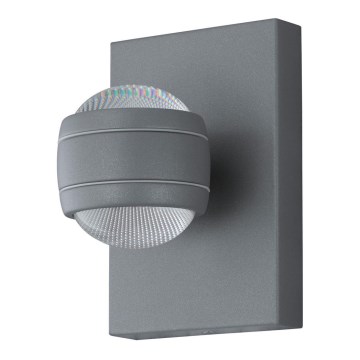 Eglo 78592 - LED Aplică perete exterior SESIMBA 2xLED/3,7W/230V IP44