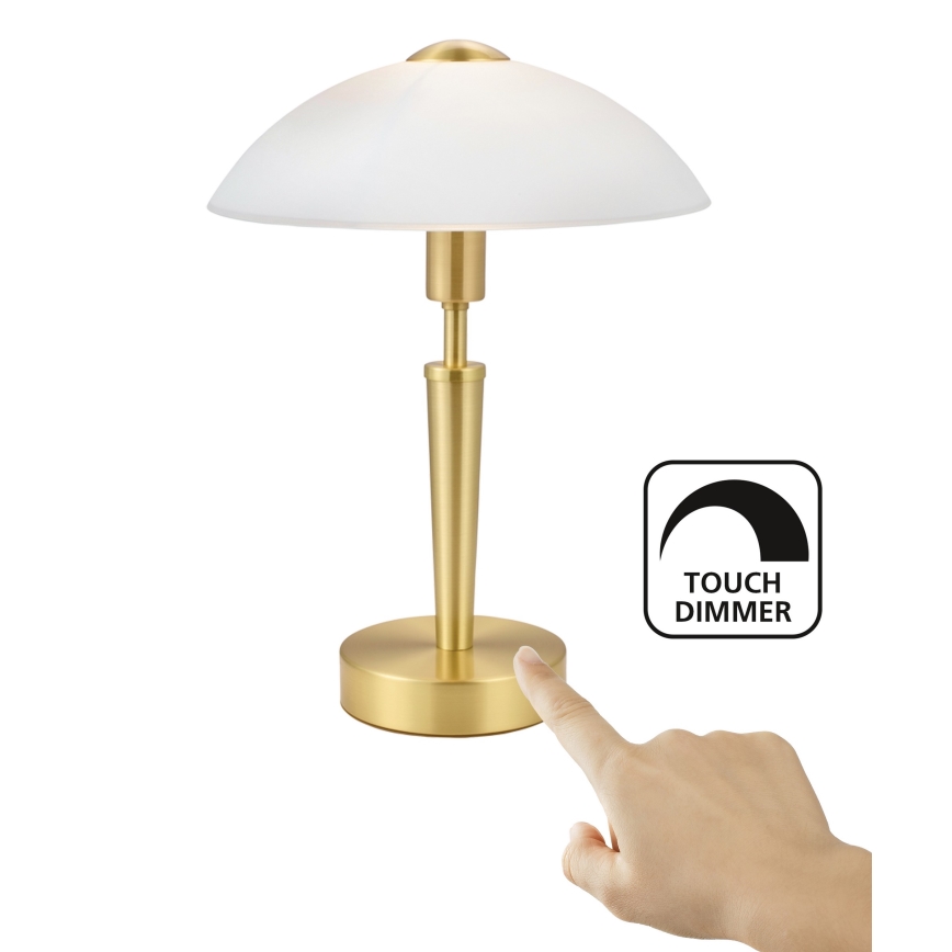 Eglo - Lampă de masă cu lumină reglabilă 1xE14/40W/230V