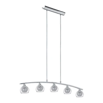 Eglo 93054 - Lampa suspendata OVIEDO 5xG9/33W/230V