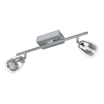 Eglo 93742 - Lampă spot LED PECERO 2xLED/4,5W/230V