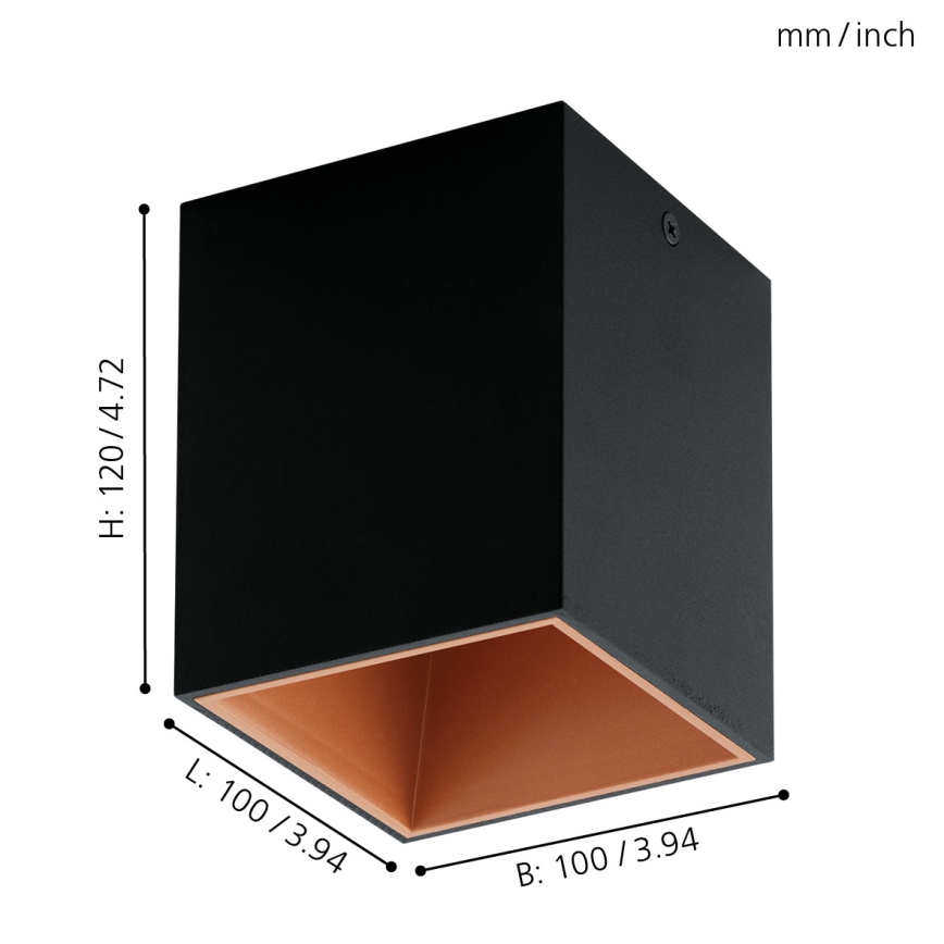 Eglo - LED Plafoniera 1xLED/3,3W/230V