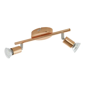 Eglo 94773 - LED Lampa spot BUZZ-COPPER 2xGU10/3W/230V