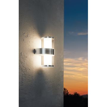 Eglo - Corp de iluminat perete exterior 2xLED/3,7W/230V