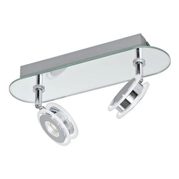 Eglo 95278 - Corp de iluminat LED baie AGUEDA 2xLED/3,3W/230V