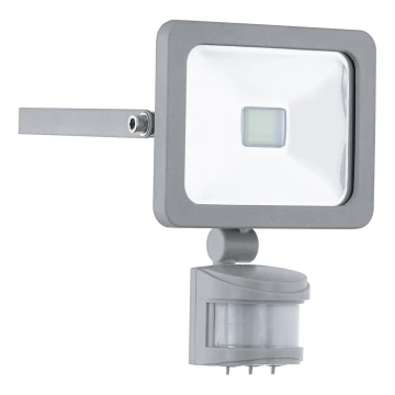 Eglo 95407 - Proiector LED cu senzor FAEDO 1 1xLED/10W/230V