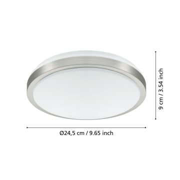Eglo - LED Plafoniera LED/18W/230V