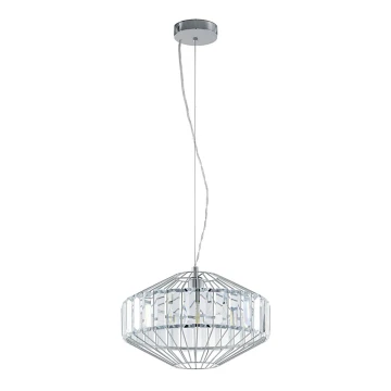 Eglo 96987 - Lampa suspendata de cristal PEDROLA 1xE27/60W/230V