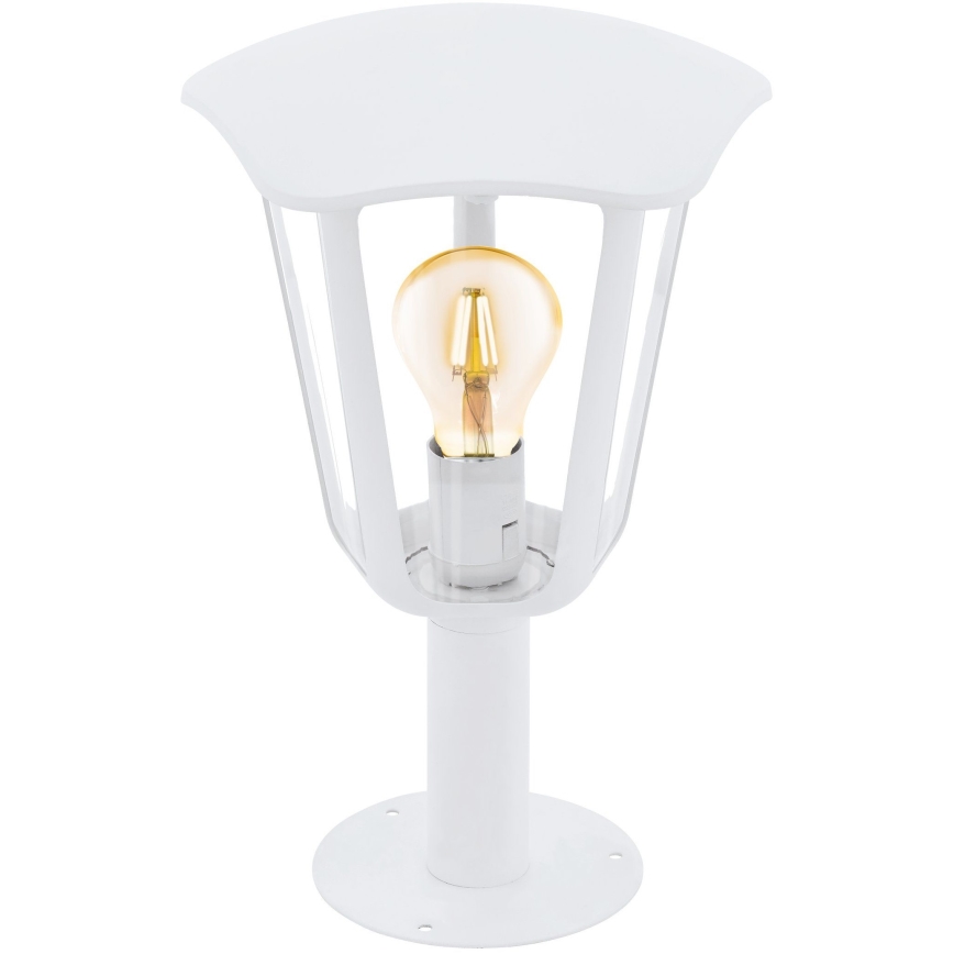 Eglo 98117 - Lampă exterior MONREALE 1xE27/60W/230V IP44 înălțime 335 alb