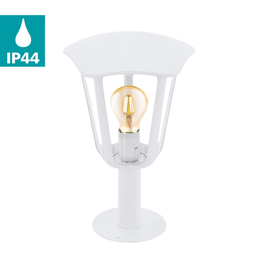 Eglo 98117 - Lampă exterior MONREALE 1xE27/60W/230V IP44 înălțime 335 alb