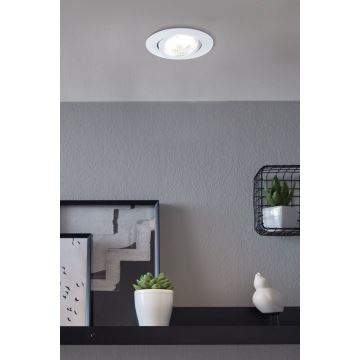 Eglo - Lampă încastrată LED 1xGU10/5W/230V