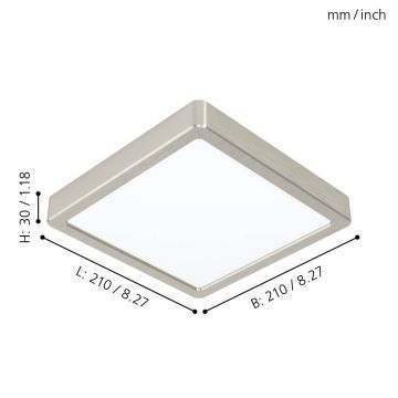 Eglo - Plafonieră LED LED/16,5W/230V