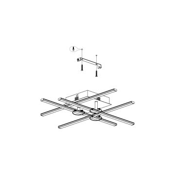 Eglo - Plafonieră LED LED/5,2W/230V