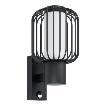 Eglo - Aplică perete exterior cu senzor 1xE27/28W/230V IP44