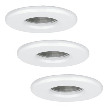 Eglo - SET 3x Corp de iluminat LED baie IGOA 1xGU10/3,3W/230V