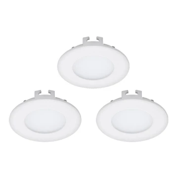 Eglo - SET 3x Corp de iluminat LED tavan fals FUEVA 1 1xLED/2,7W/230V