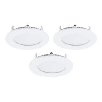 Eglo - SET 3xLED Lampă încastrată FUEVA-RW 1xLED/2,8W/230V