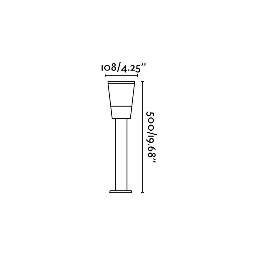 FARO 72351 - Lampă exterior ROY 1xE27/30W/230V IP44